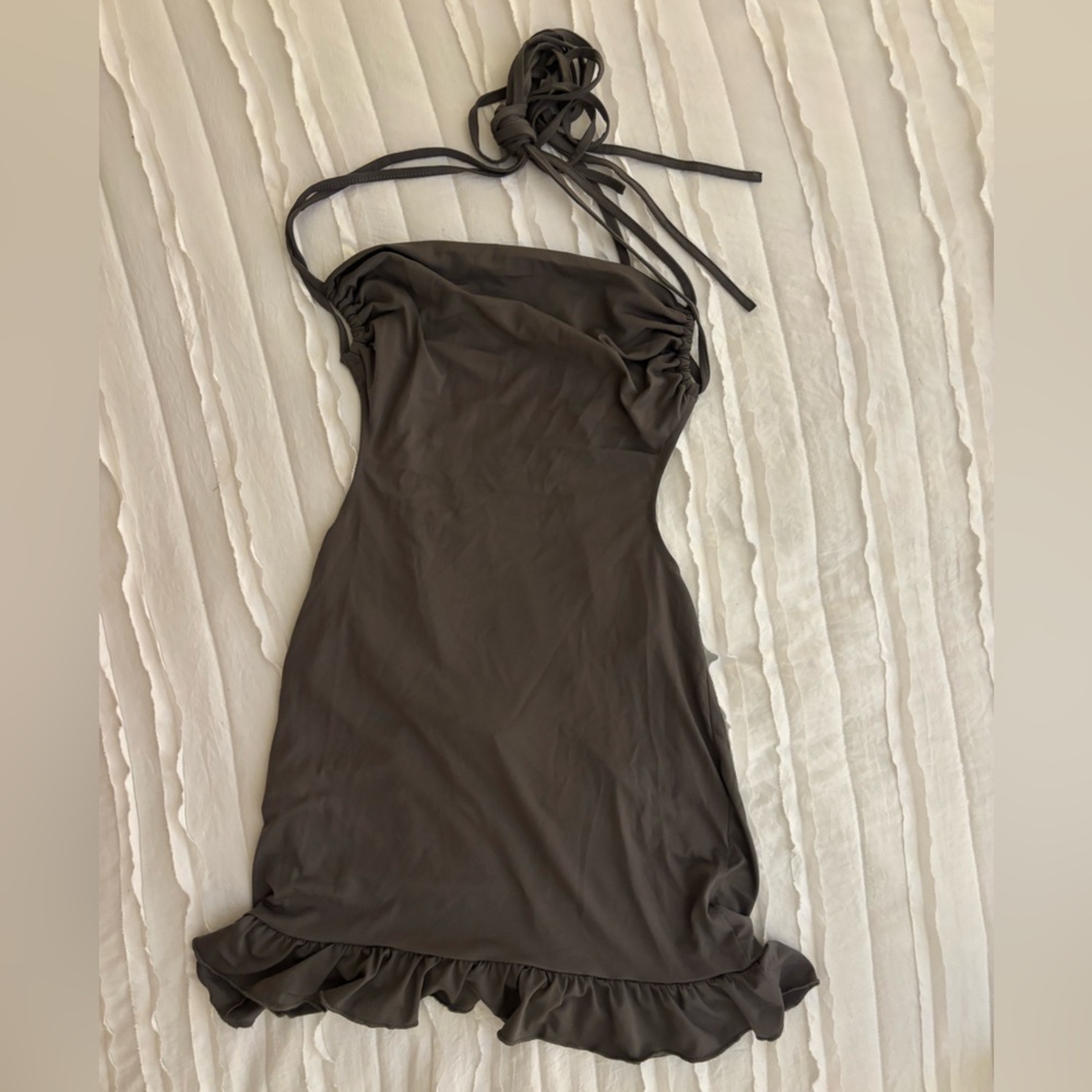SHEIN ruffled mini dress